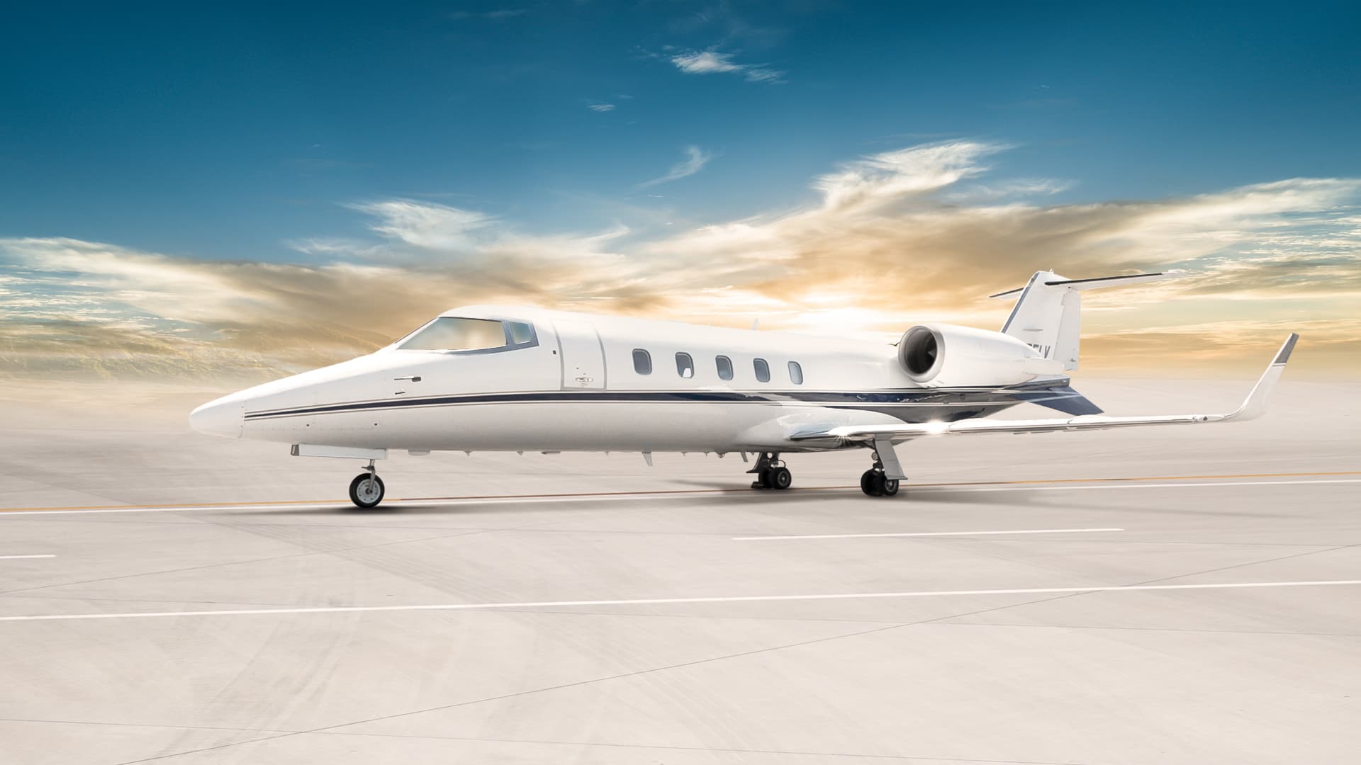 Learjet 60 N975LV