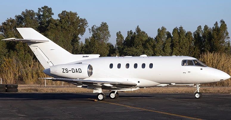 Hawker 800XP ZS-DAD