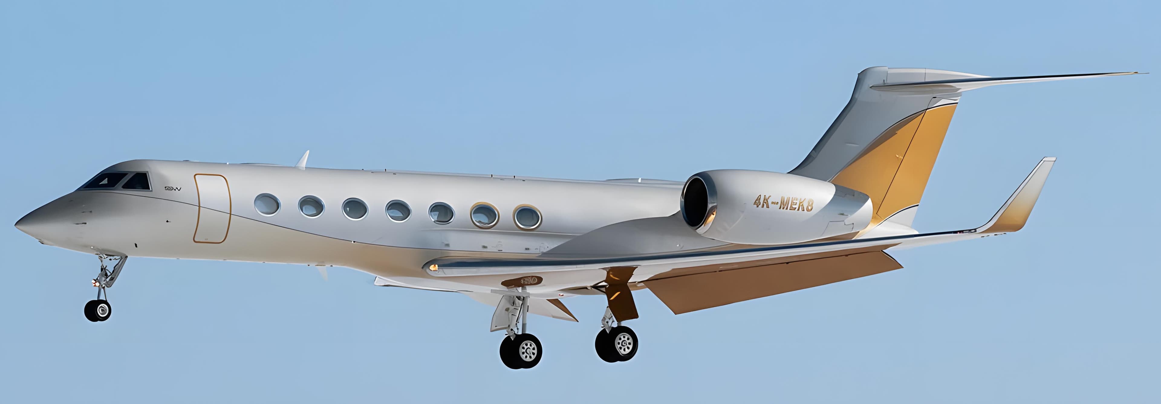 Gulfstream G550 4K-MEK8