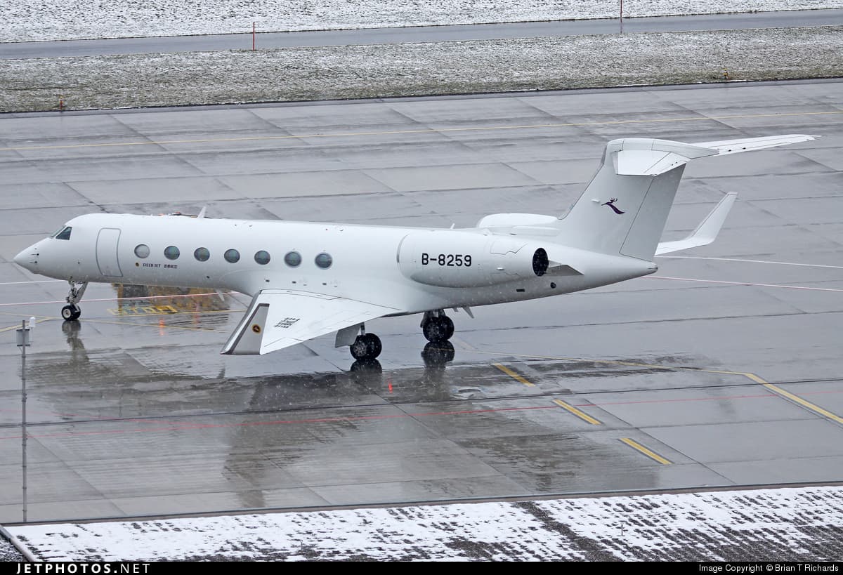 Gulfstream G550 B-8259