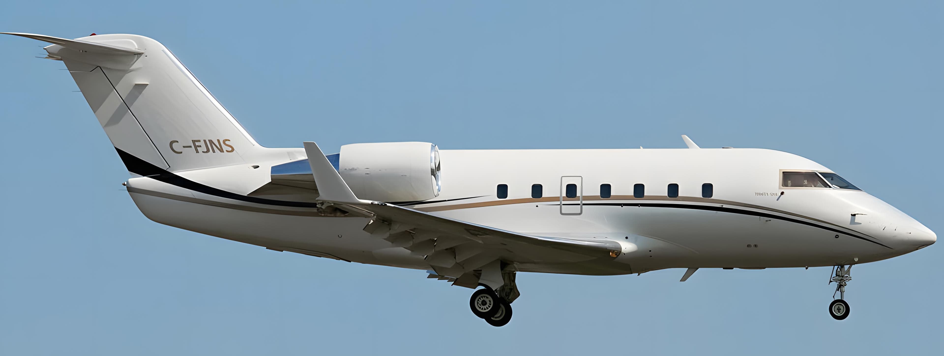 Challenger 604 C-FJNS