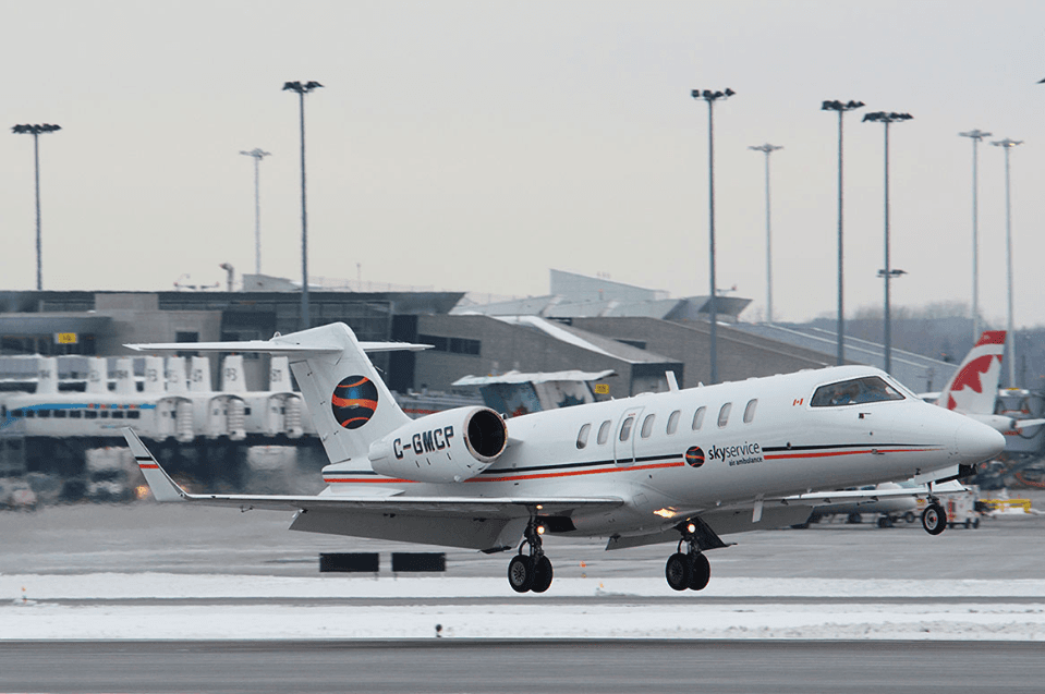 Learjet 45 C-GMCP