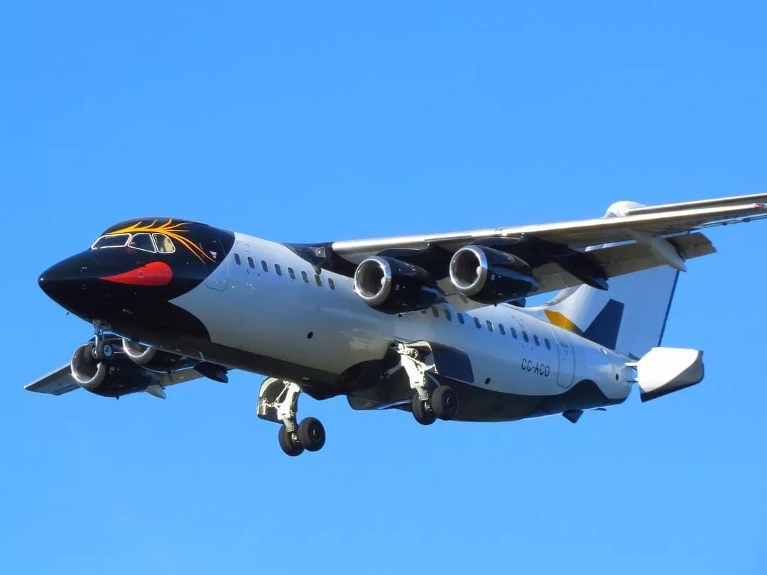 BAe 146-200 CC-ACO