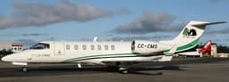 Learjet 40 CC-CMS