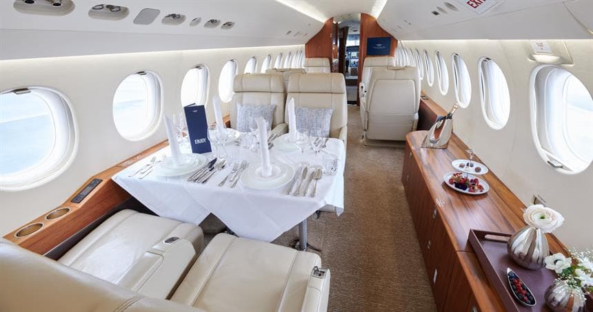 Falcon 7X D-ATON