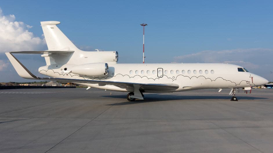 Falcon 7X D-ATON