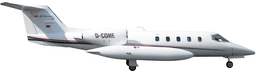Learjet 35A D-CONE