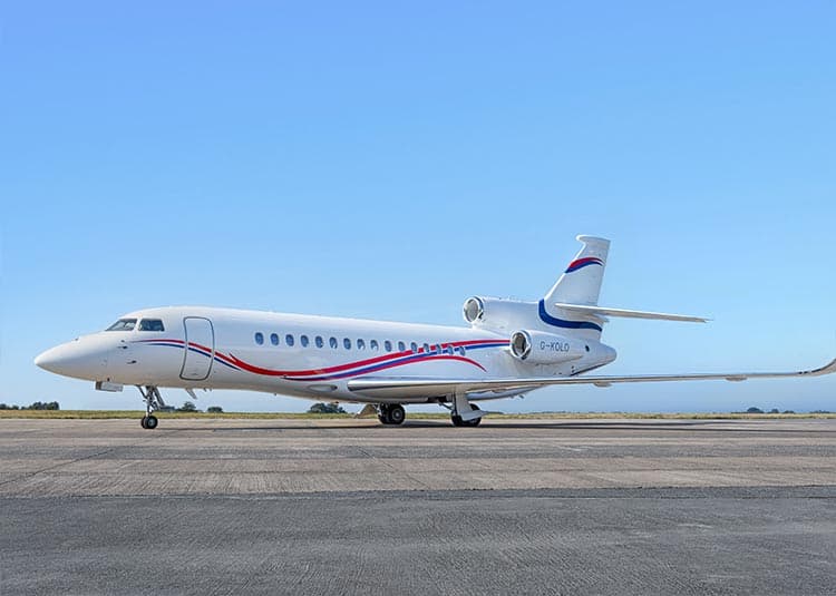 Falcon 8X G-KOLO