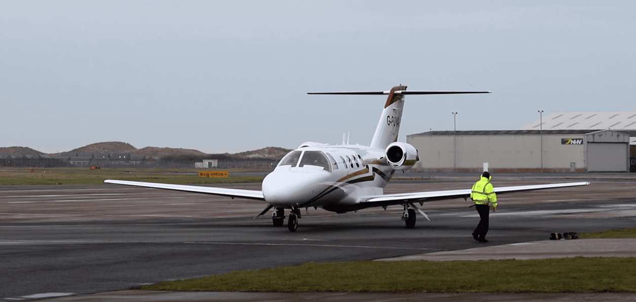 Cessna CitationJet G-POYA