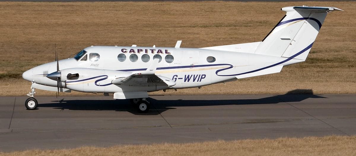 Beechcraft King Air 200 G-WVIP