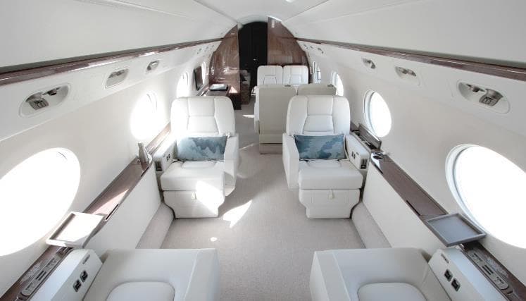 Gulfstream G550 HB-JAZ