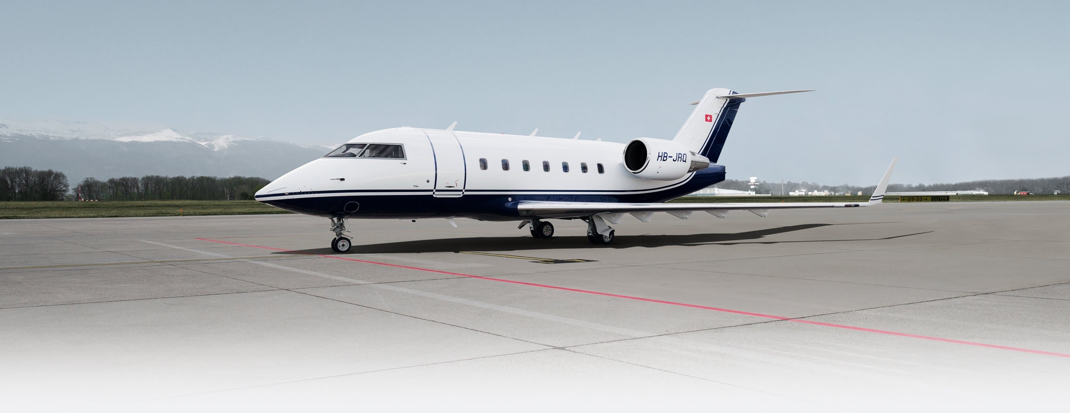 Challenger 604 HB-JRQ