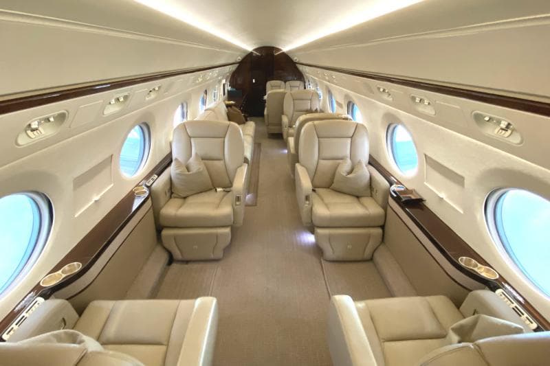 Gulfstream G550 HB-JWY