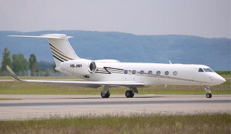Gulfstream G550 HB-JWY