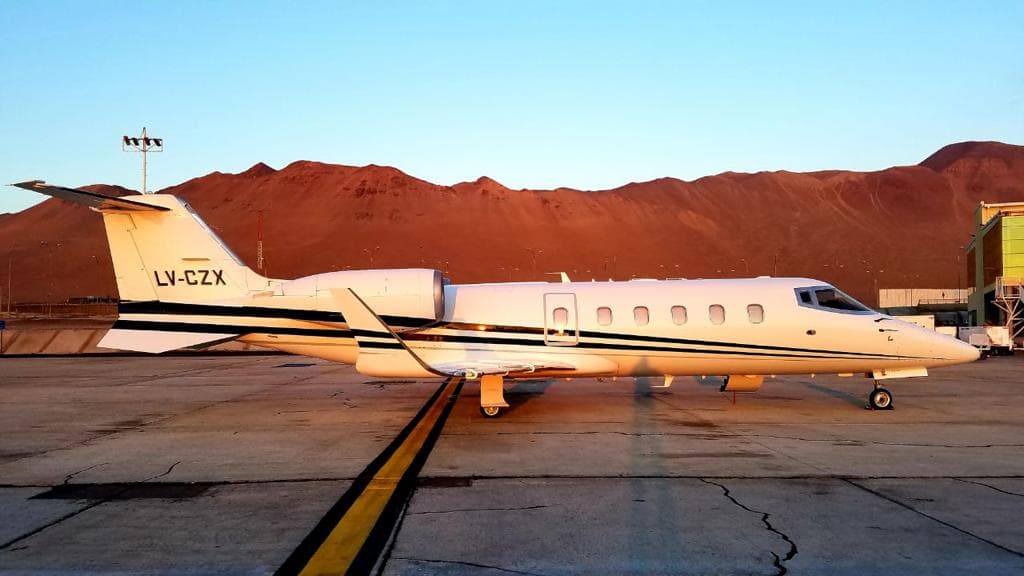 Learjet 60 LV-CZX