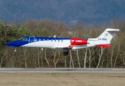 Learjet 45 LX-RSQ