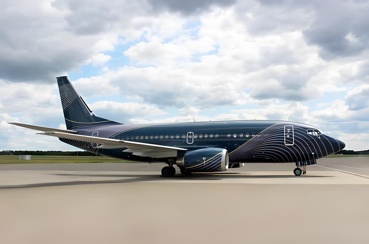 Boeing 737-500 LY-FLT
