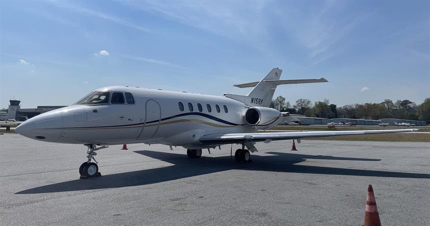 Hawker 800XP N15RY