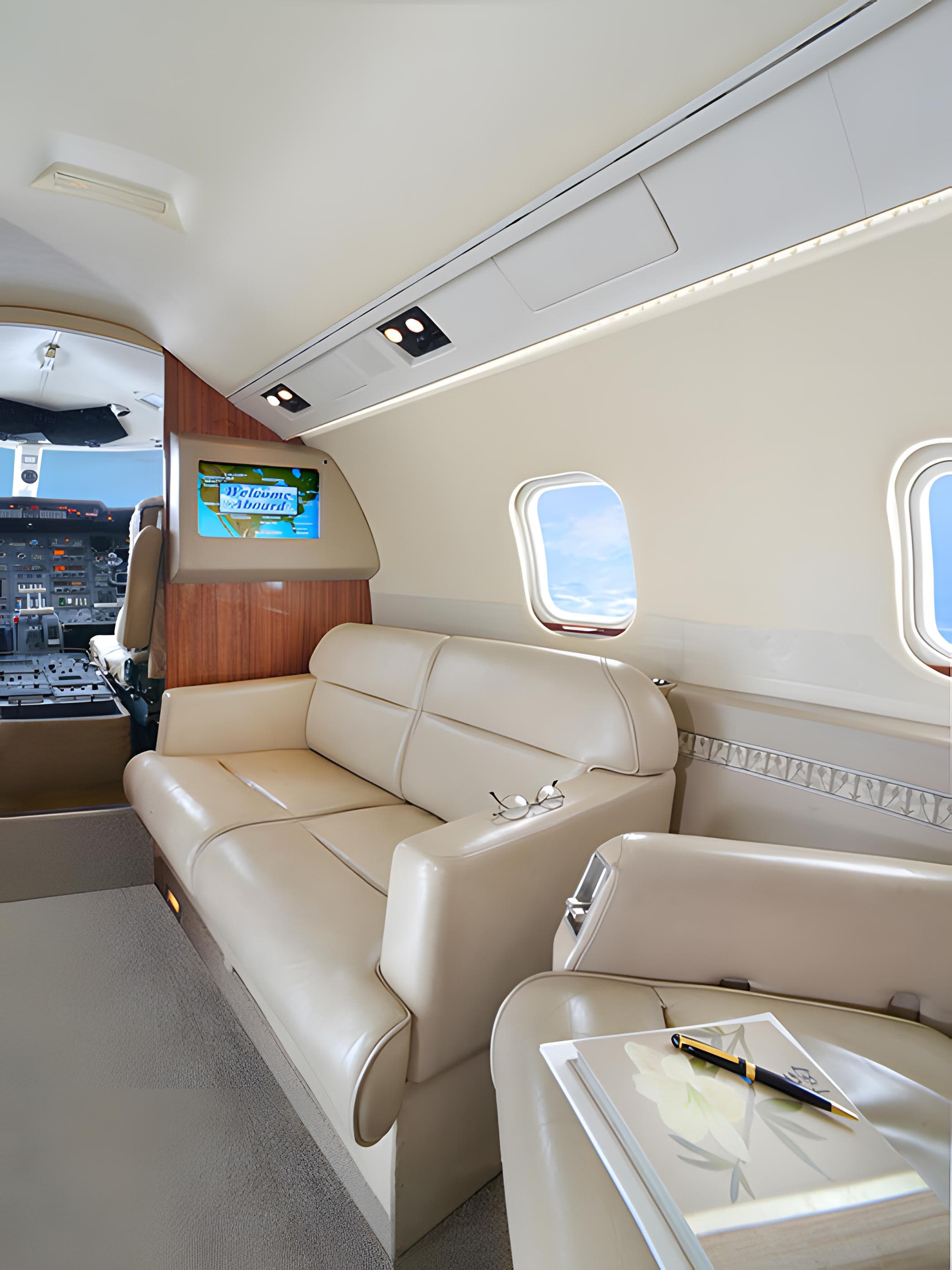 Learjet 55C N178AM