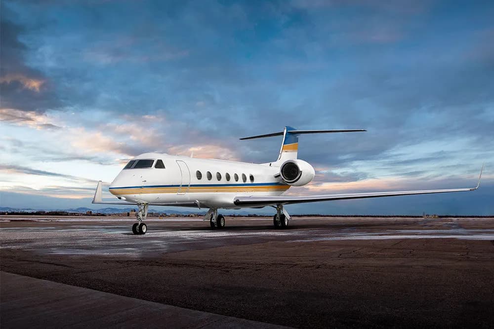 Gulfstream G550 N1878E