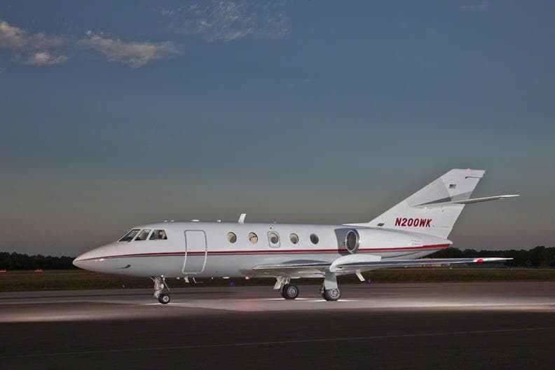 Falcon 20 N200WK