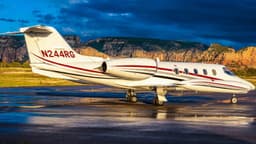 Learjet 35 N244RG