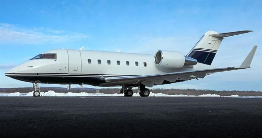 Challenger 604 N249TX