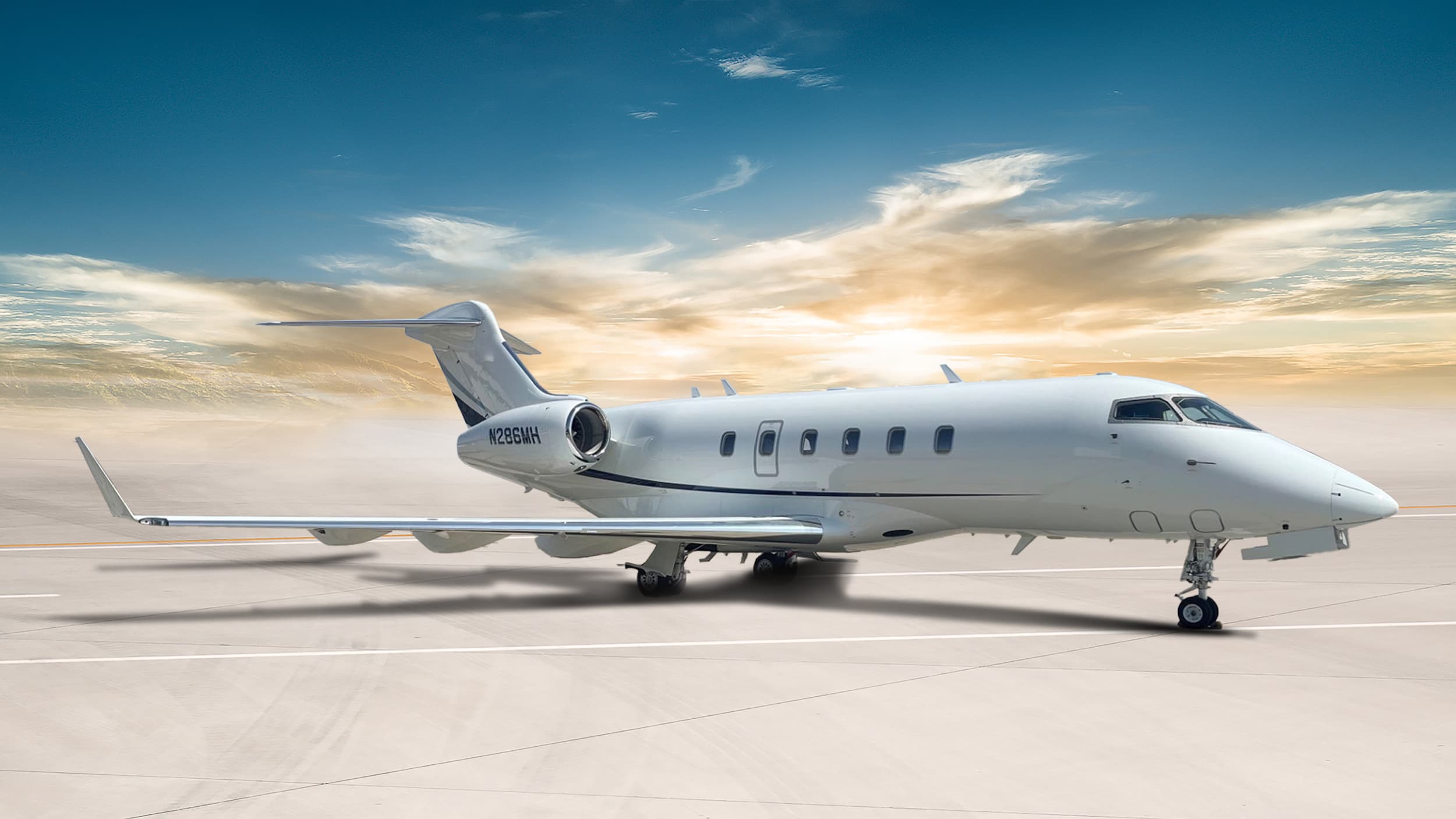 Challenger 300 N286MH