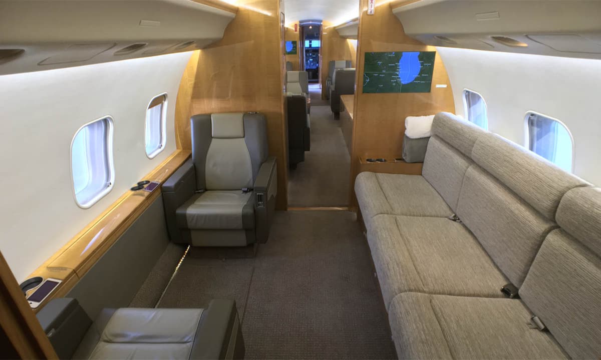Global Express N313BK