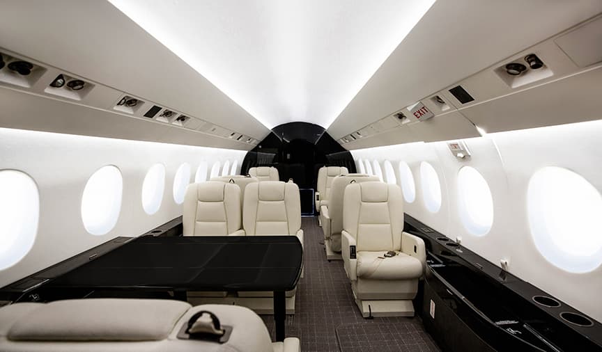 Falcon 2000EX N323SE
