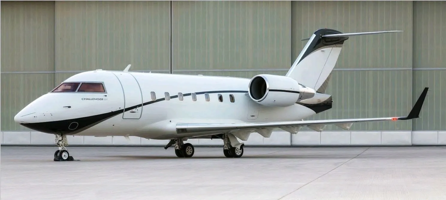 Challenger 604 N375MZ