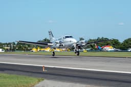 Beechcraft King Air C90 N377P