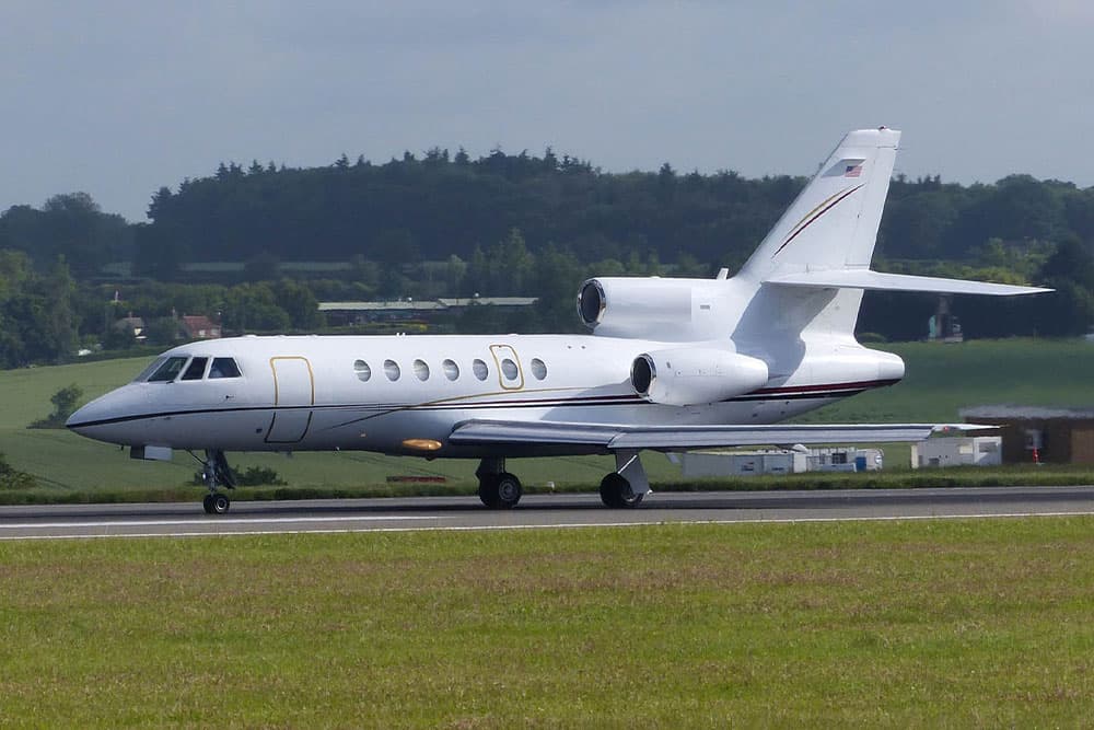 Falcon 50 N37KJ