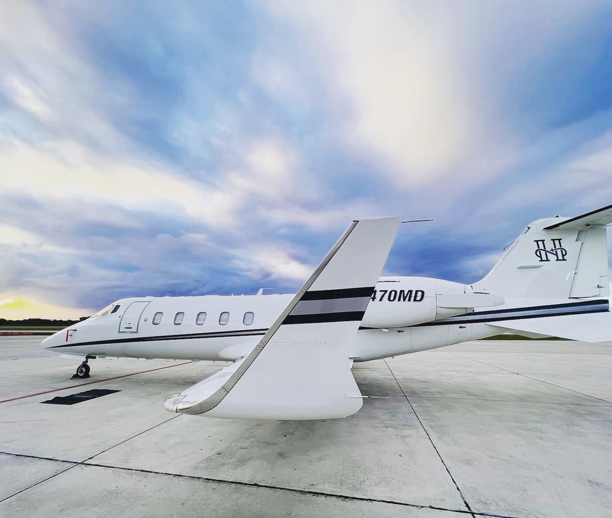 Learjet 60 N470MD