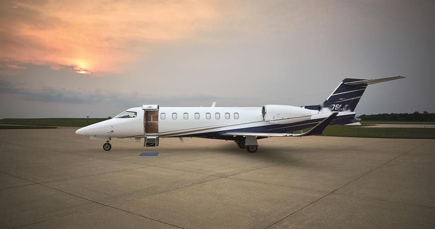 Learjet 75 N475LS