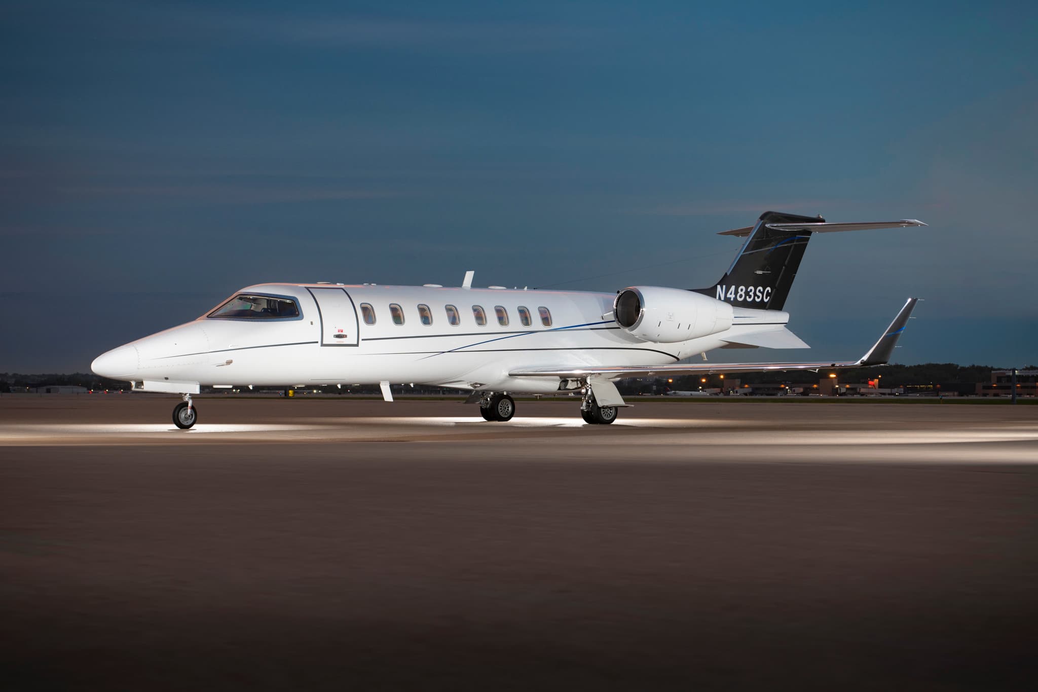 Learjet 45 N483SC