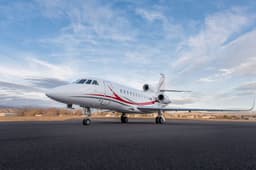 Falcon 900LX N527P
