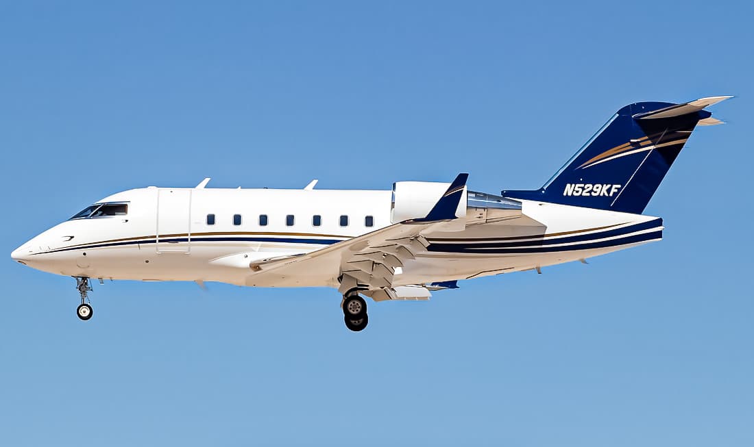 Challenger 604 N529KF
