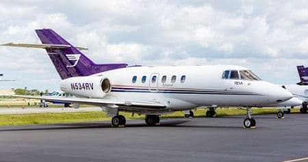 Hawker 800XP N535RV