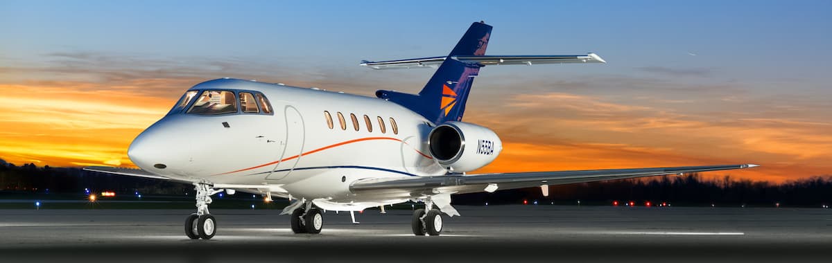 Hawker 800XP N55BA