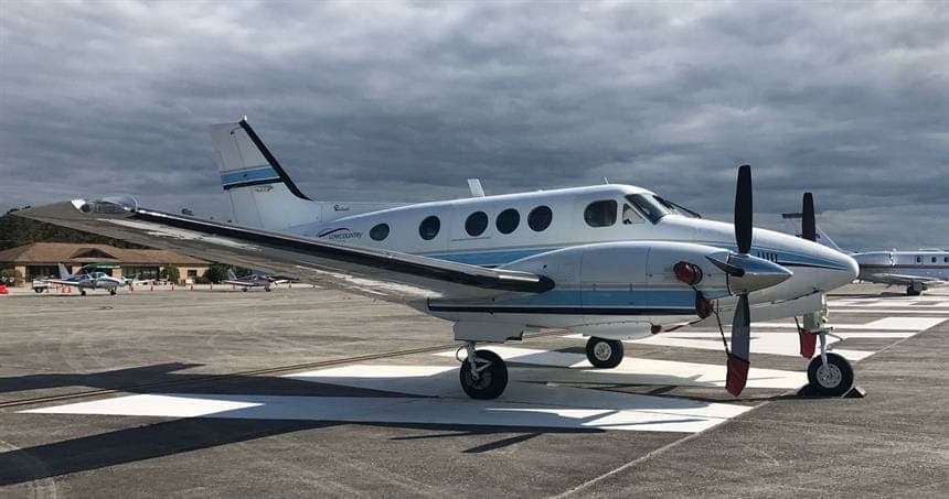 Beechcraft King Air E90 N600AC