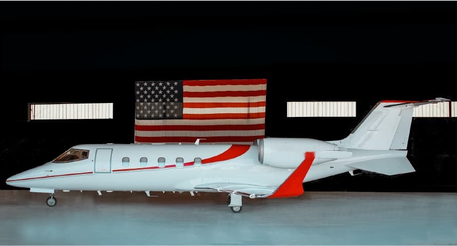 Learjet 60 N504AB