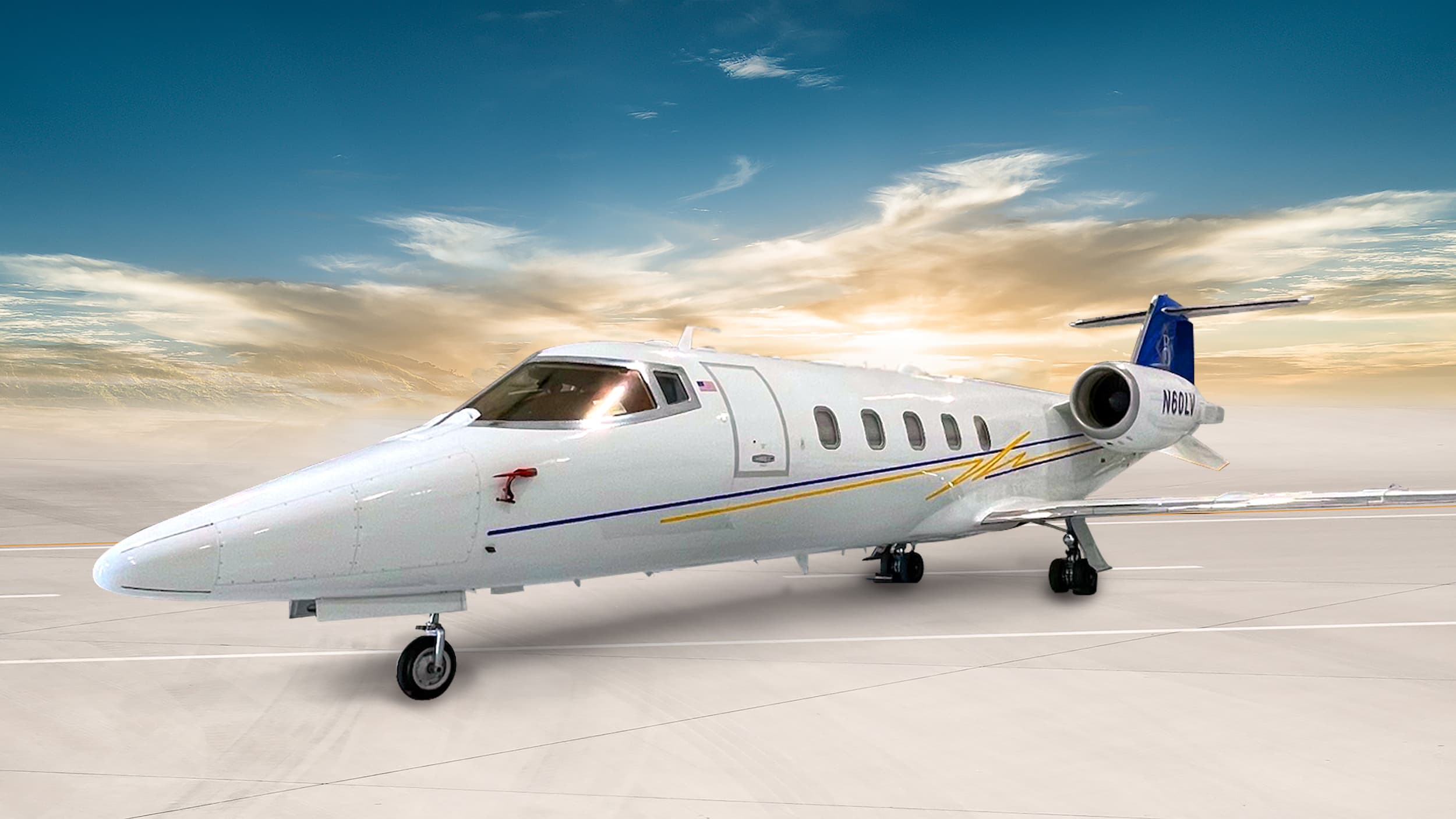 Learjet 60XR N60LV