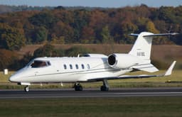 Learjet 60 N618L