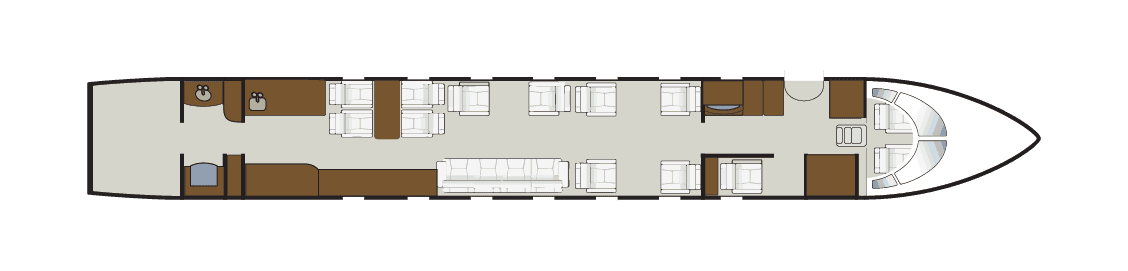 Gulfstream G550 N623MS