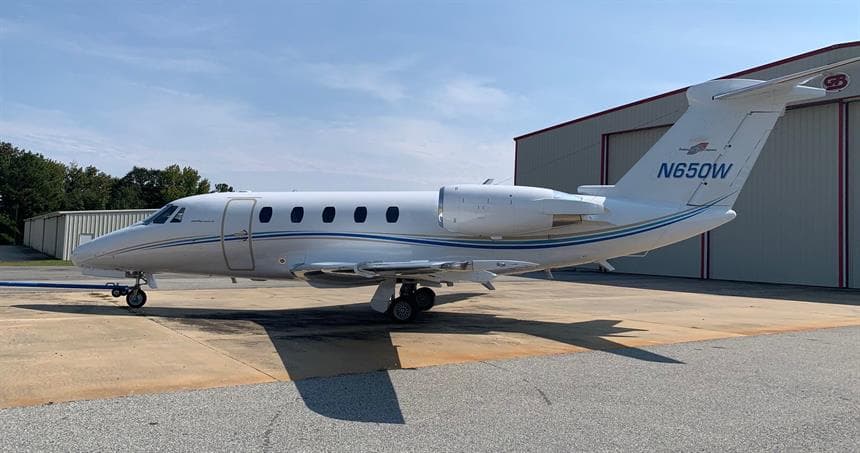 Cessna Citation VI N650W