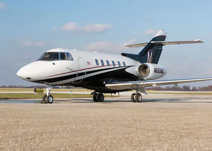 Hawker 800XP N655MD