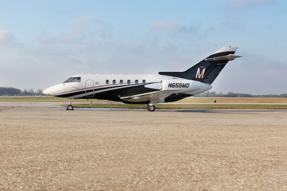 Hawker 800XP N655MD