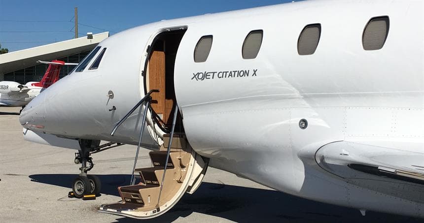 Cessna Citation X N717XJ