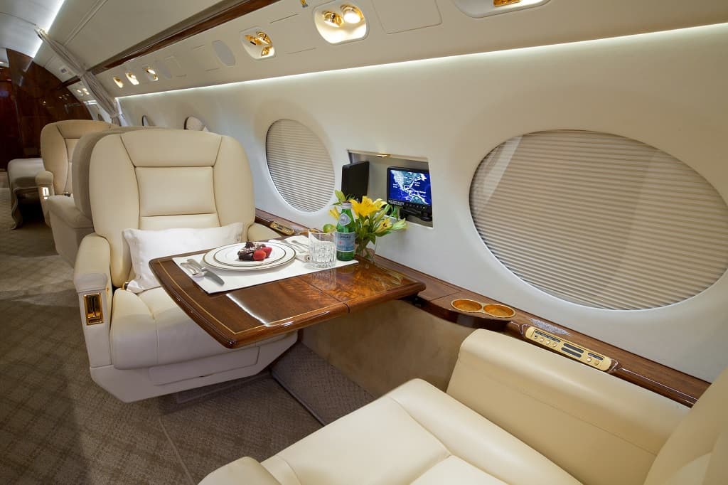 Gulfstream G550 N768JJ